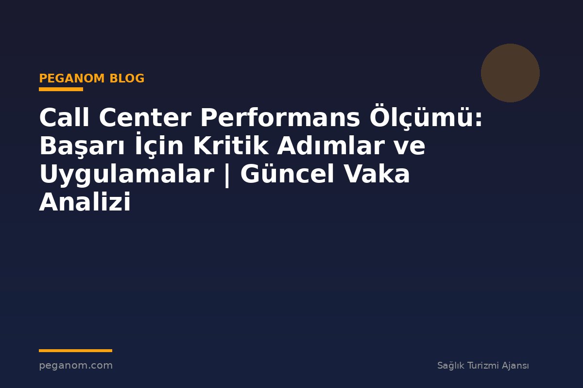 Call Center Performans Ölçümü: Başarı İçin Kritik Adımlar ve Uygulamalar | Güncel Vaka Analizi