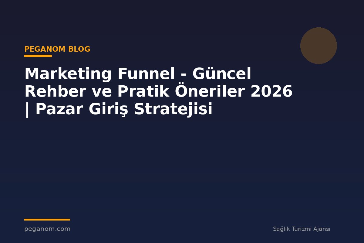 Marketing Funnel - Güncel Rehber ve Pratik Öneriler 2026 | Pazar Giriş Stratejisi