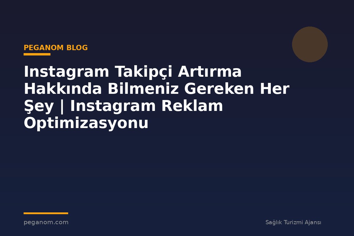 Instagram Takipçi Artırma Hakkında Bilmeniz Gereken Her Şey | Instagram Reklam Optimizasyonu