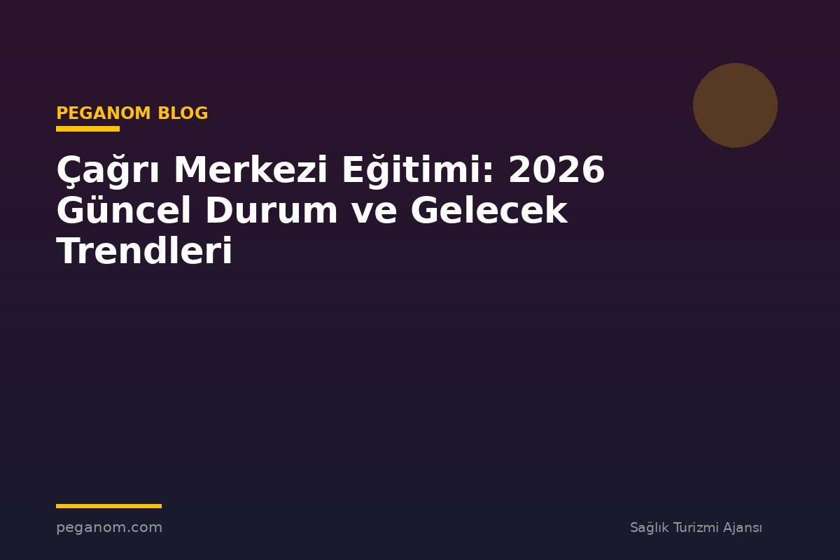 Çağrı Merkezi Eğitimi: 2026 Güncel Durum ve Gelecek Trendleri