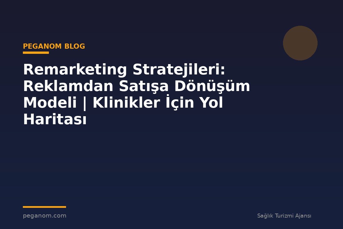 Remarketing Stratejileri: Reklamdan Satışa Dönüşüm Modeli | Klinikler İçin Yol Haritası