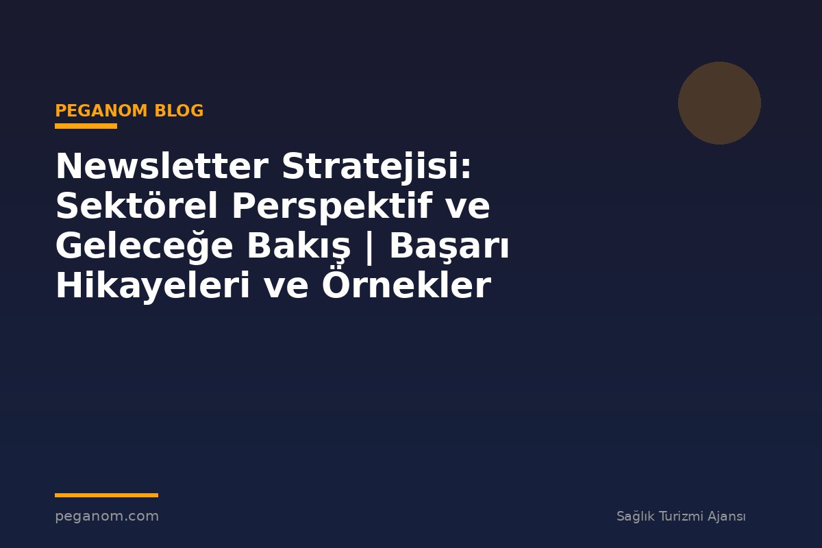 Newsletter Stratejisi: Sektörel Perspektif ve Geleceğe Bakış | Başarı Hikayeleri ve Örnekler