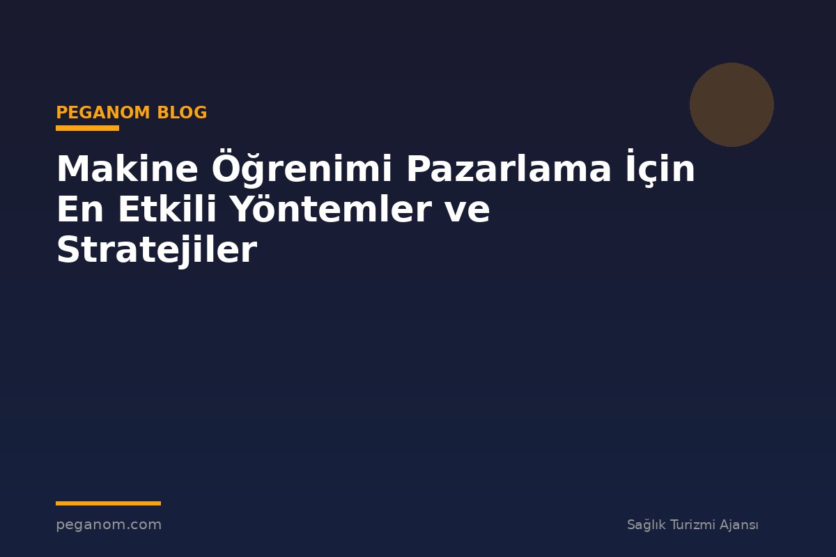 Makine Öğrenimi Pazarlama İçin En Etkili Yöntemler ve Stratejiler