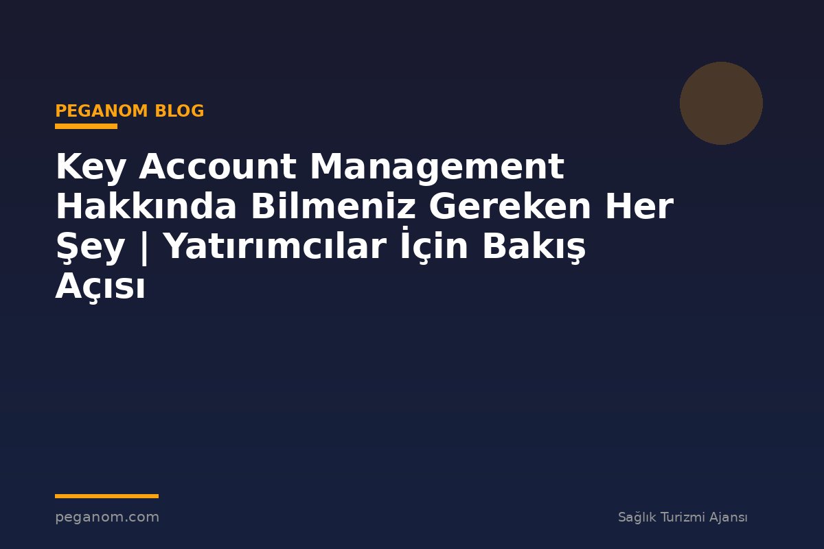 Key Account Management Hakkında Bilmeniz Gereken Her Şey | Yatırımcılar İçin Bakış Açısı