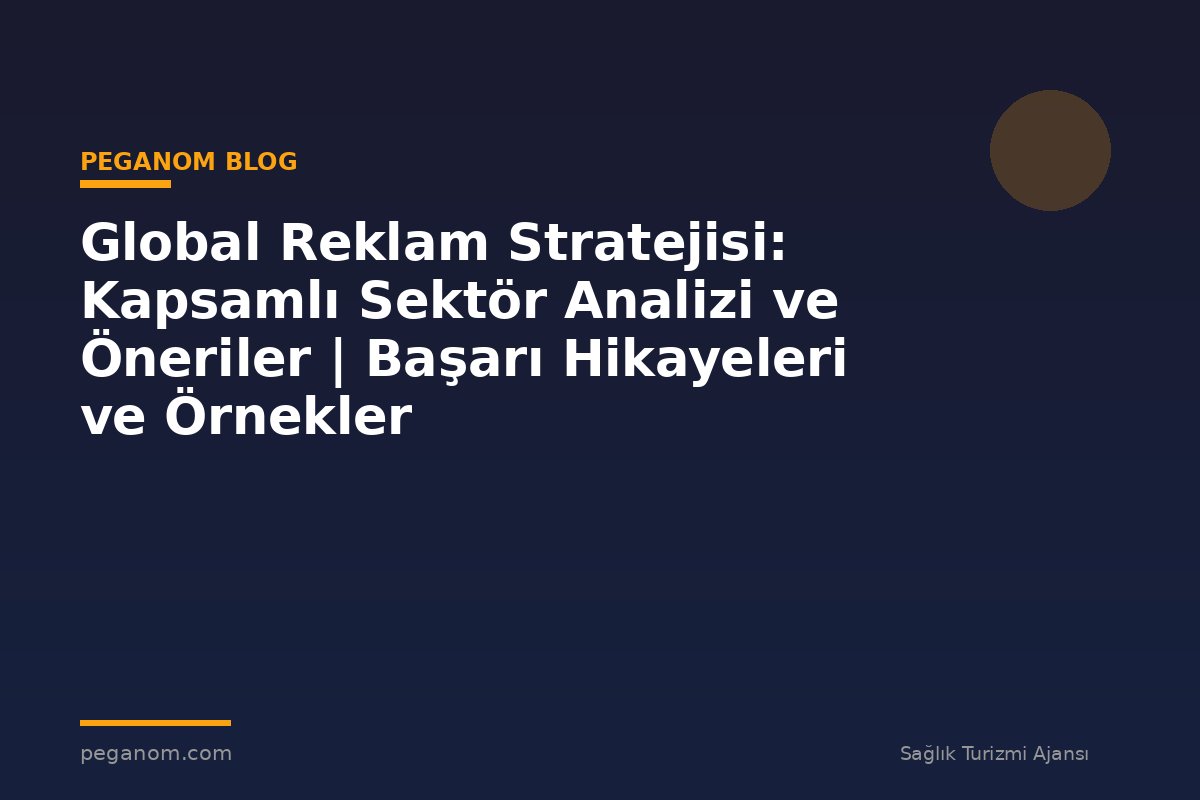 Global Reklam Stratejisi: Kapsamlı Sektör Analizi ve Öneriler | Başarı Hikayeleri ve Örnekler
