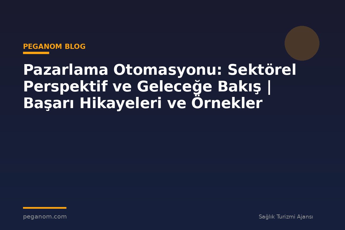 Pazarlama Otomasyonu: Sektörel Perspektif ve Geleceğe Bakış | Başarı Hikayeleri ve Örnekler