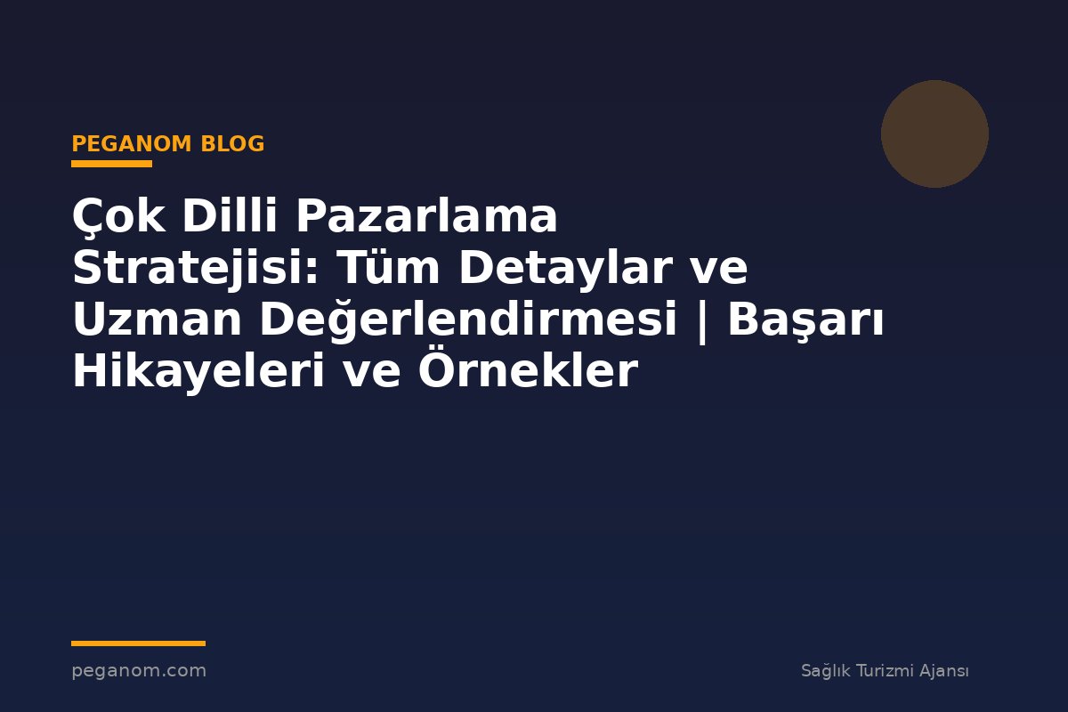 Çok Dilli Pazarlama Stratejisi: Tüm Detaylar ve Uzman Değerlendirmesi | Başarı Hikayeleri ve Örnekler