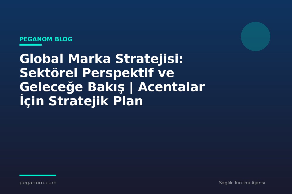 Global Marka Stratejisi: Sektörel Perspektif ve Geleceğe Bakış | Acentalar İçin Stratejik Plan