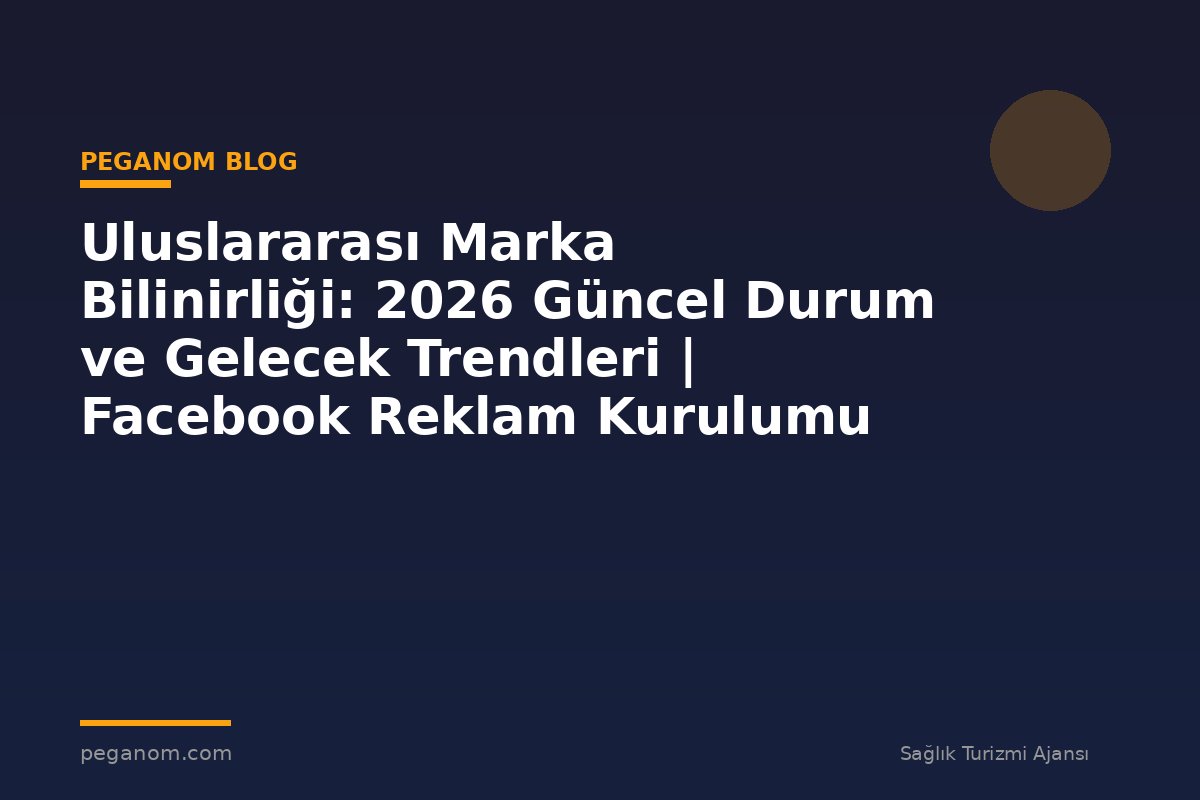 Uluslararası Marka Bilinirliği: 2026 Güncel Durum ve Gelecek Trendleri | Facebook Reklam Kurulumu