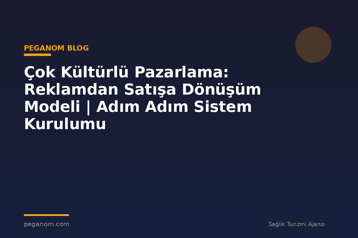 Çok Kültürlü Pazarlama: Reklamdan Satışa Dönüşüm Modeli | Adım Adım Sistem Kurulumu