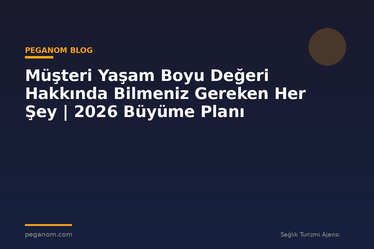 Müşteri Yaşam Boyu Değeri Hakkında Bilmeniz Gereken Her Şey | 2026 Büyüme Planı
