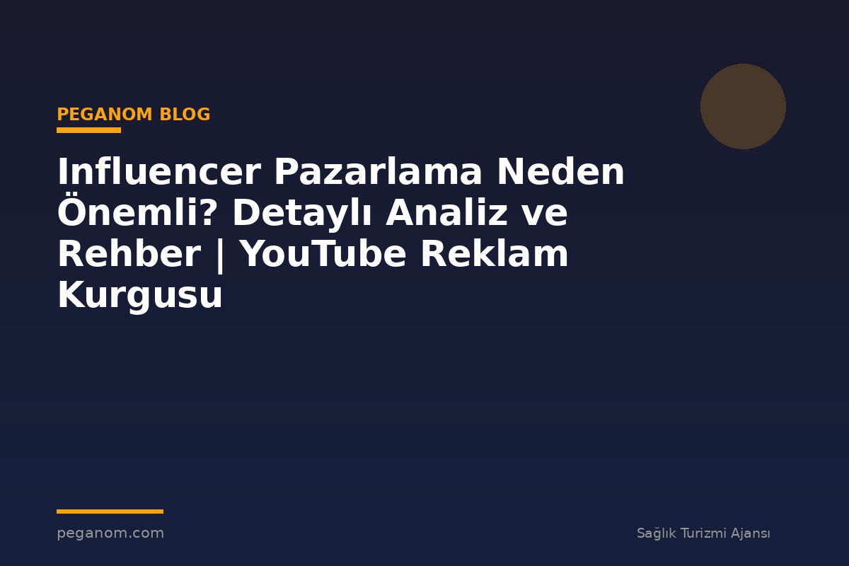 Influencer Pazarlama Neden Önemli? Detaylı Analiz ve Rehber | YouTube Reklam Kurgusu
