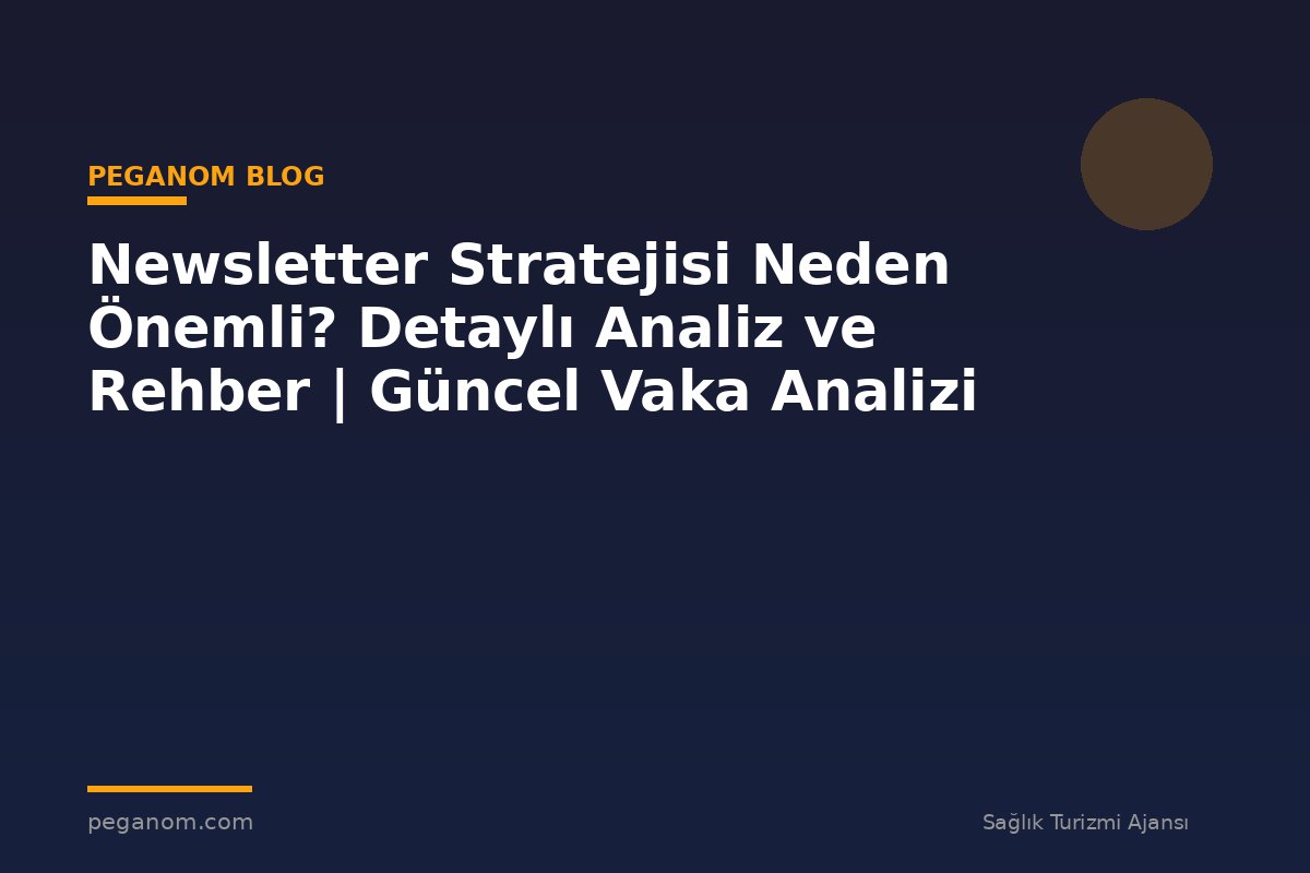 Newsletter Stratejisi Neden Önemli? Detaylı Analiz ve Rehber | Güncel Vaka Analizi