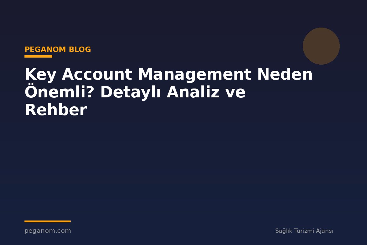 Key Account Management Neden Önemli? Detaylı Analiz ve Rehber