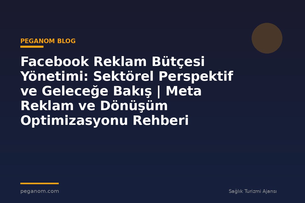 Facebook Reklam Bütçesi Yönetimi: Sektörel Perspektif ve Geleceğe Bakış | Meta Reklam ve Dönüşüm Optimizasyonu Rehberi