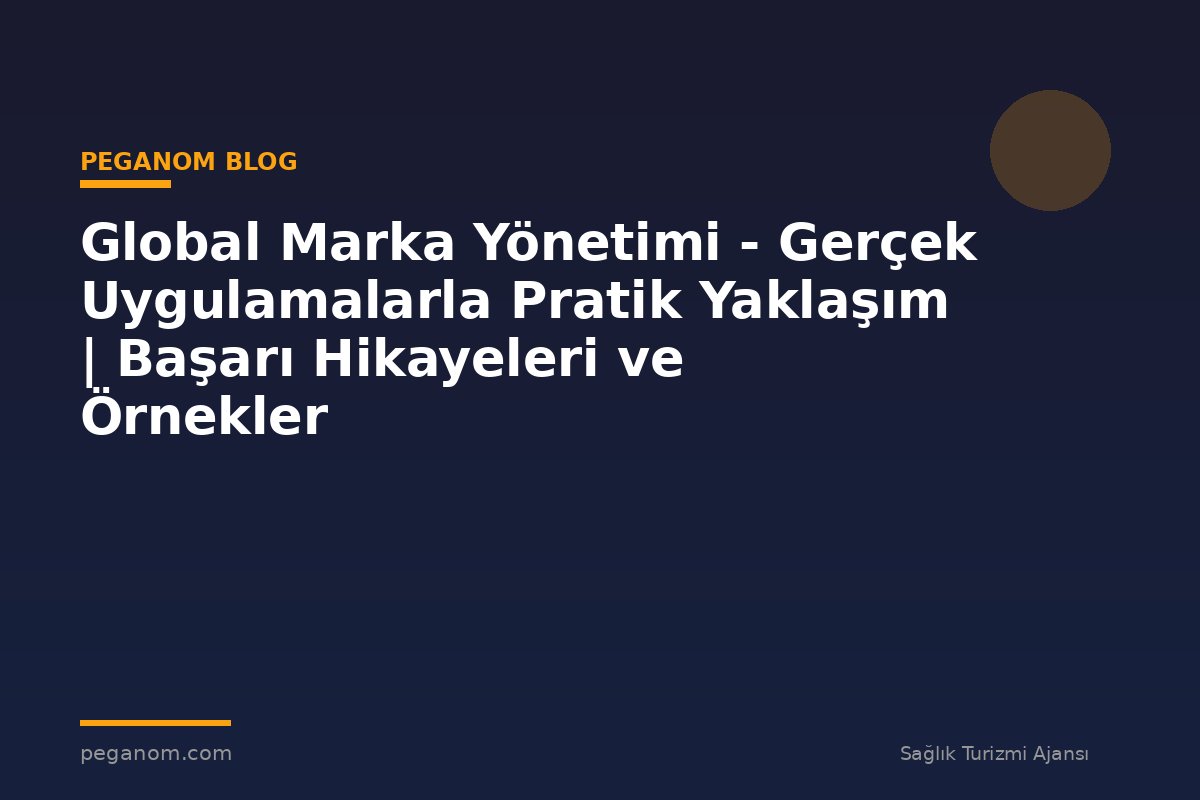 Global Marka Yönetimi - Gerçek Uygulamalarla Pratik Yaklaşım | Başarı Hikayeleri ve Örnekler
