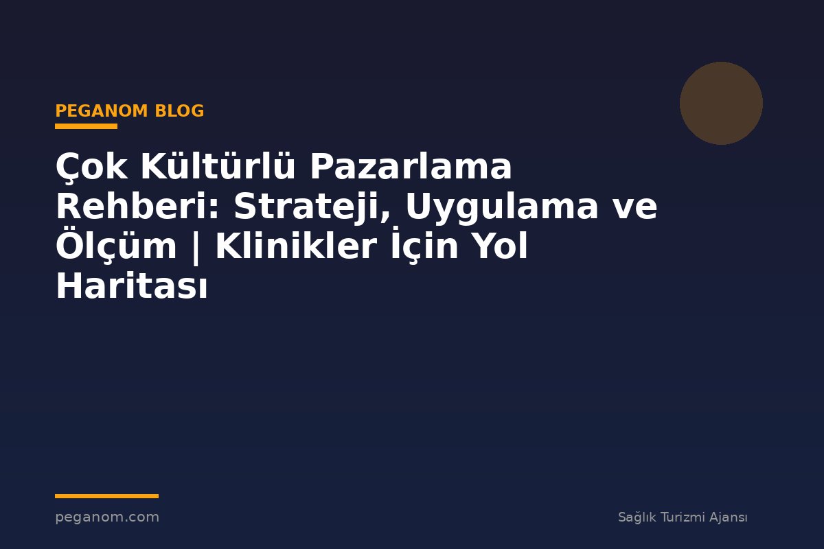 Çok Kültürlü Pazarlama Rehberi: Strateji, Uygulama ve Ölçüm | Klinikler İçin Yol Haritası
