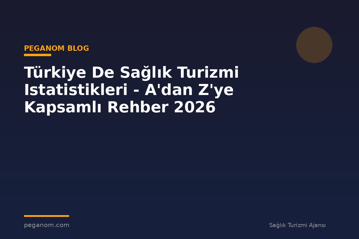Türkiye De Sağlık Turizmi Istatistikleri - A'dan Z'ye Kapsamlı Rehber 2026