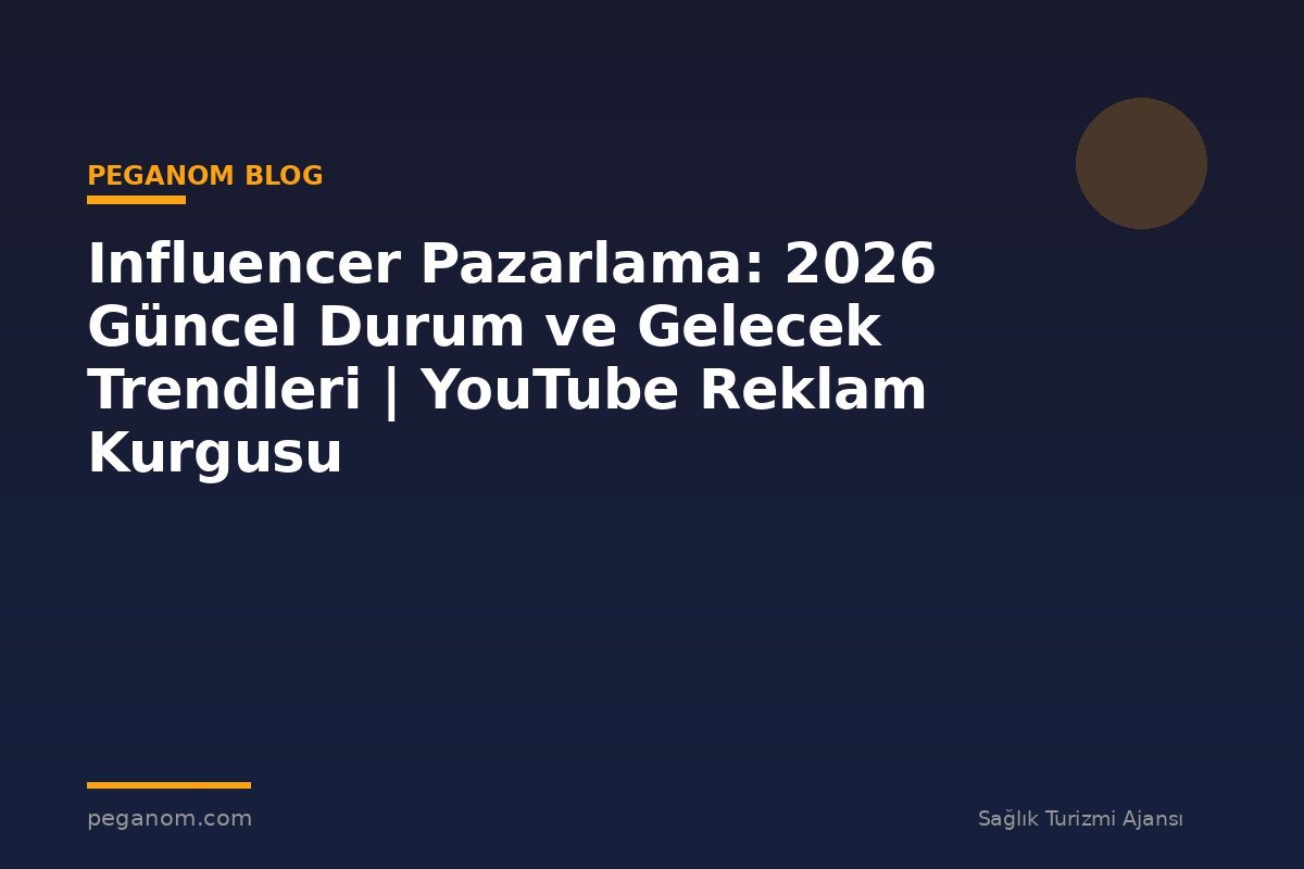 Influencer Pazarlama: 2026 Güncel Durum ve Gelecek Trendleri | YouTube Reklam Kurgusu
