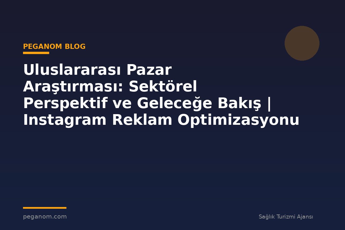 Uluslararası Pazar Araştırması: Sektörel Perspektif ve Geleceğe Bakış | Instagram Reklam Optimizasyonu