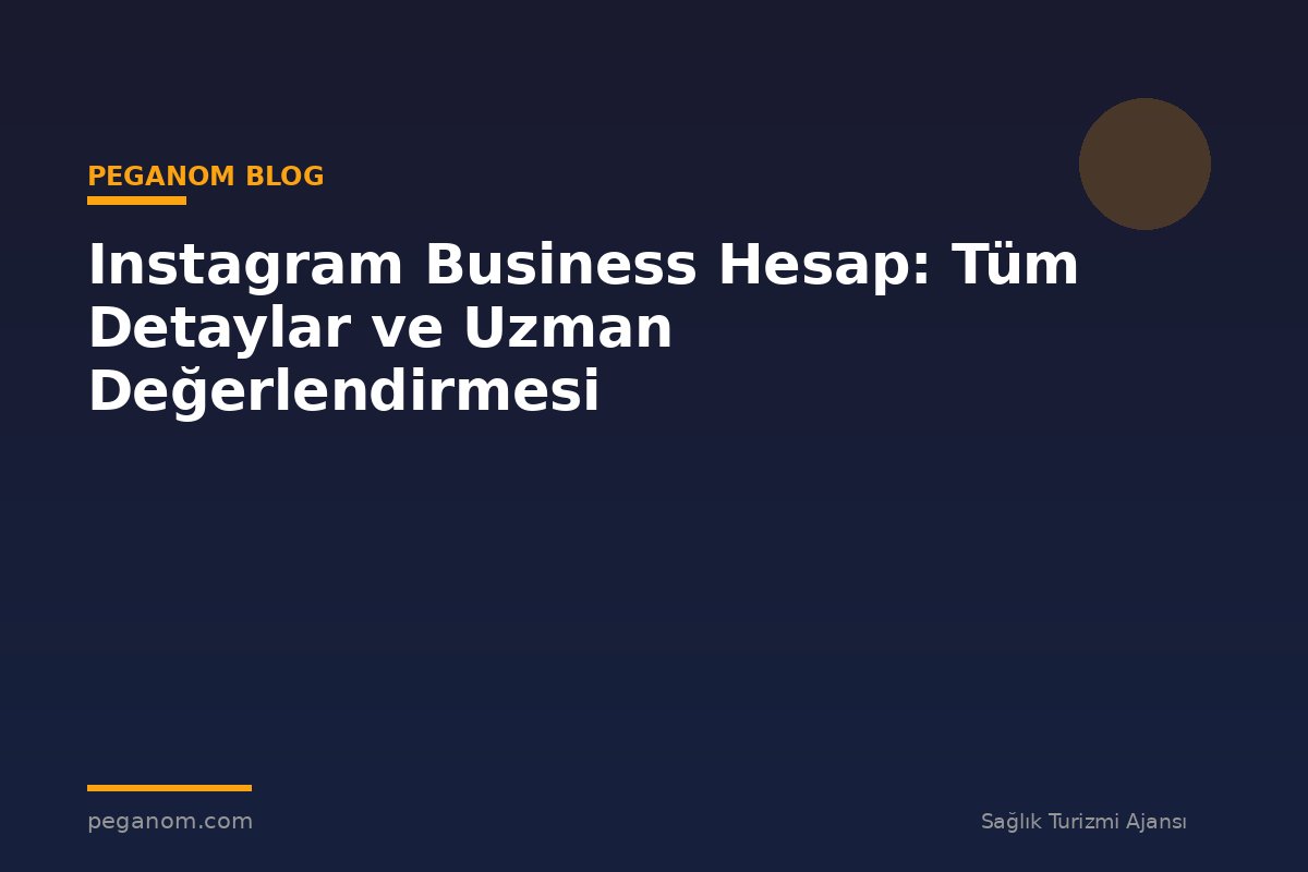 Instagram Business Hesap: Tüm Detaylar ve Uzman Değerlendirmesi