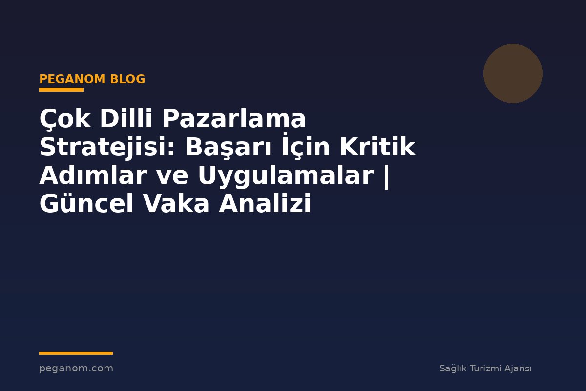 Çok Dilli Pazarlama Stratejisi: Başarı İçin Kritik Adımlar ve Uygulamalar | Güncel Vaka Analizi