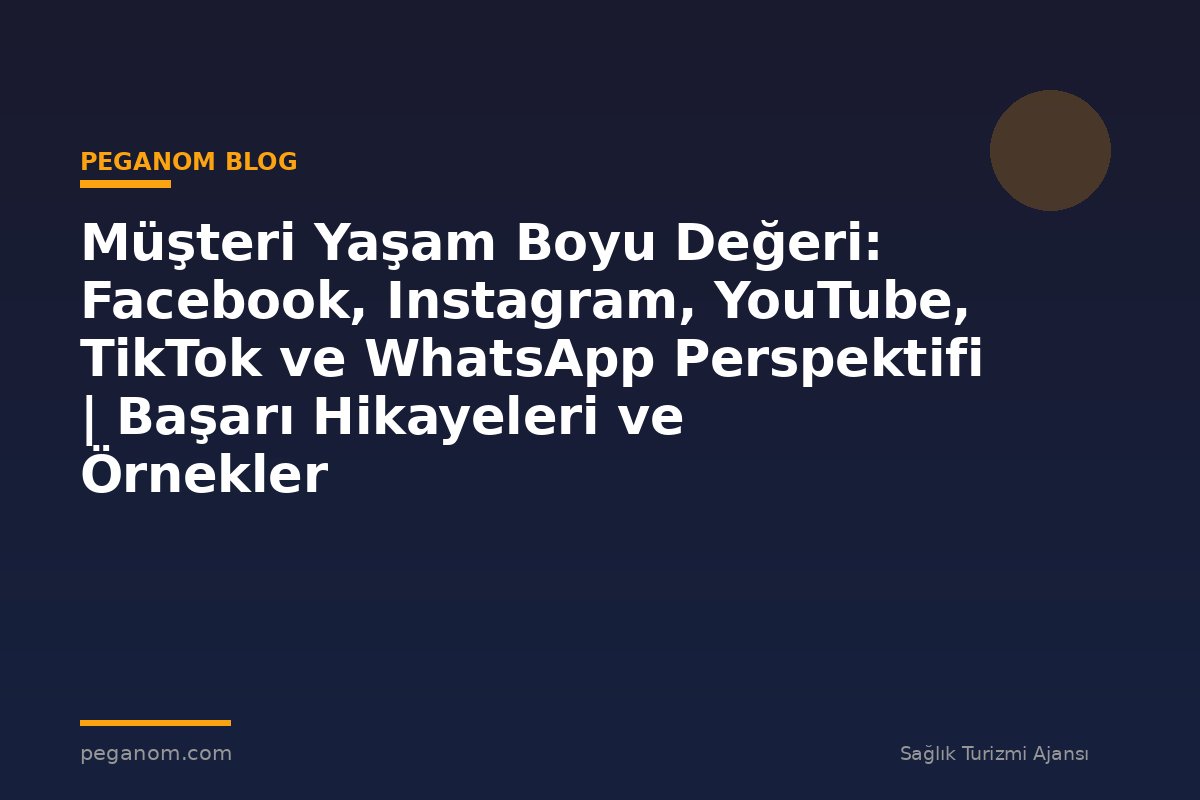 Müşteri Yaşam Boyu Değeri: Facebook, Instagram, YouTube, TikTok ve WhatsApp Perspektifi | Başarı Hikayeleri ve Örnekler
