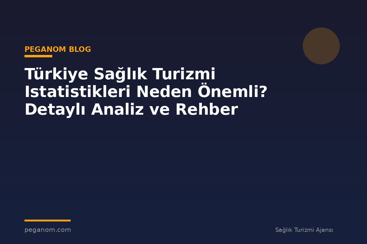 Türkiye Sağlık Turizmi Istatistikleri Neden Önemli? Detaylı Analiz ve Rehber