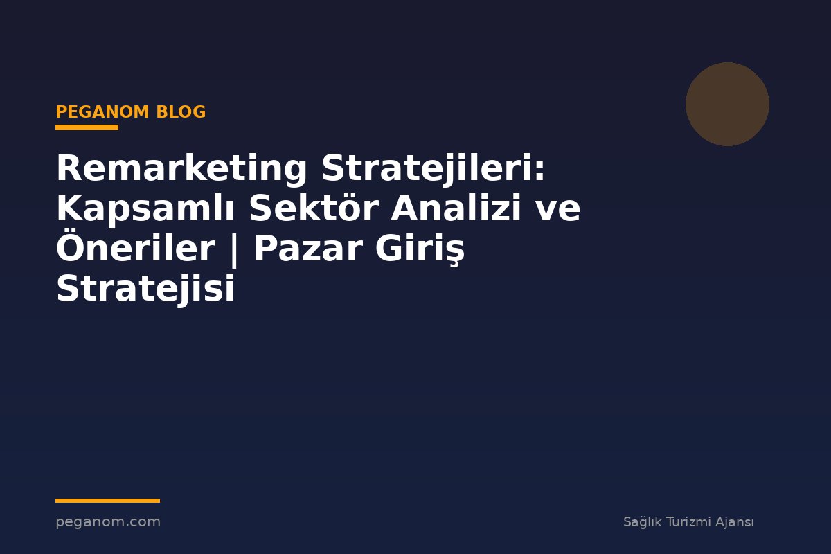 Remarketing Stratejileri: Kapsamlı Sektör Analizi ve Öneriler | Pazar Giriş Stratejisi