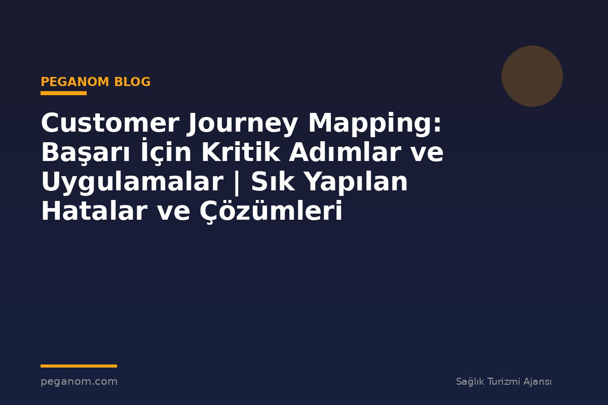 Customer Journey Mapping: Başarı İçin Kritik Adımlar ve Uygulamalar | Sık Yapılan Hatalar ve Çözümleri