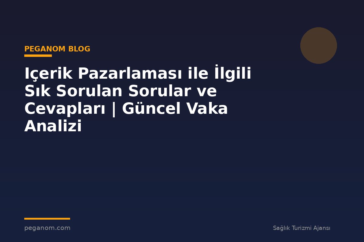 Içerik Pazarlaması ile İlgili Sık Sorulan Sorular ve Cevapları | Güncel Vaka Analizi