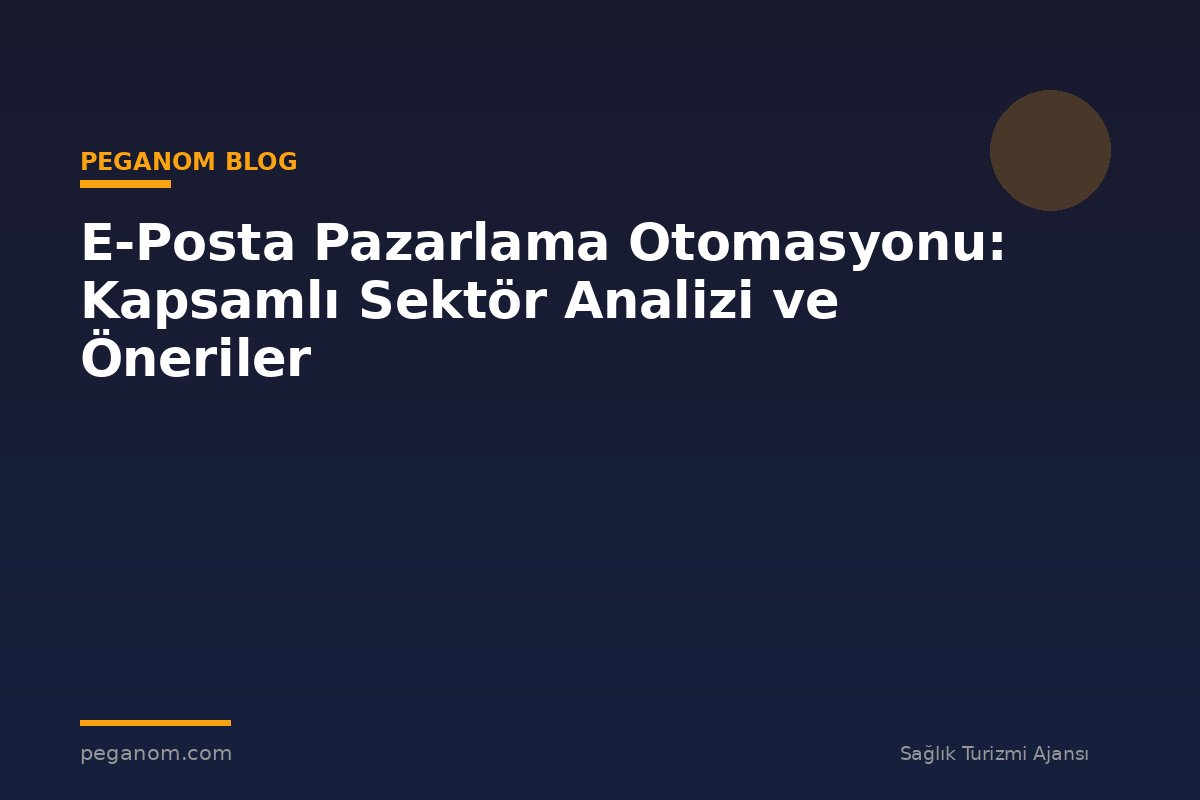 E-Posta Pazarlama Otomasyonu: Kapsamlı Sektör Analizi ve Öneriler