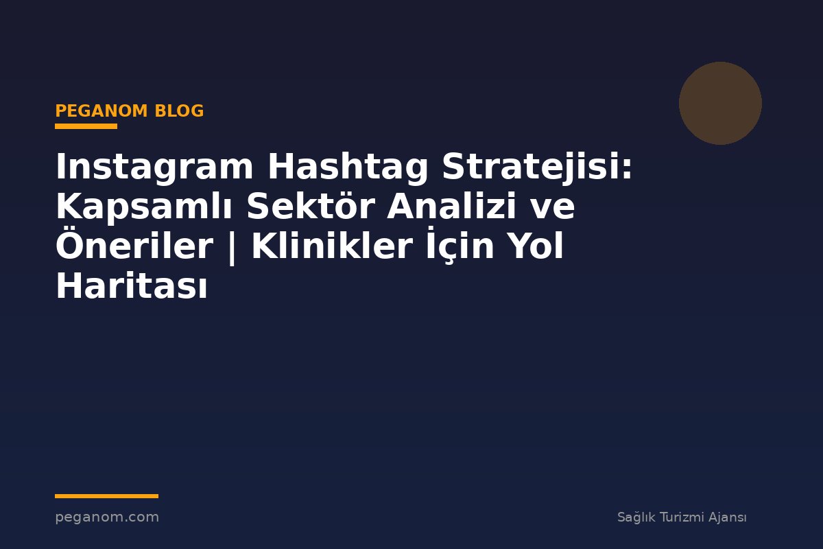 Instagram Hashtag Stratejisi: Kapsamlı Sektör Analizi ve Öneriler | Klinikler İçin Yol Haritası