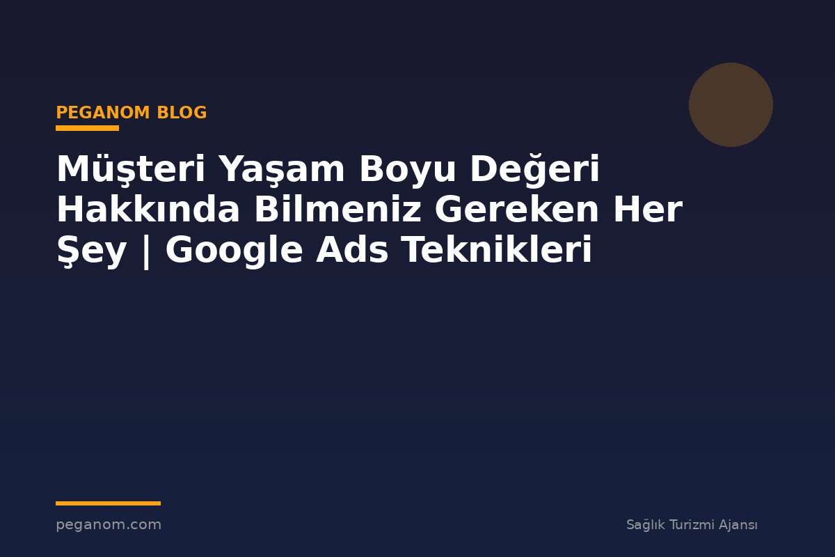 Müşteri Yaşam Boyu Değeri Hakkında Bilmeniz Gereken Her Şey | Google Ads Teknikleri