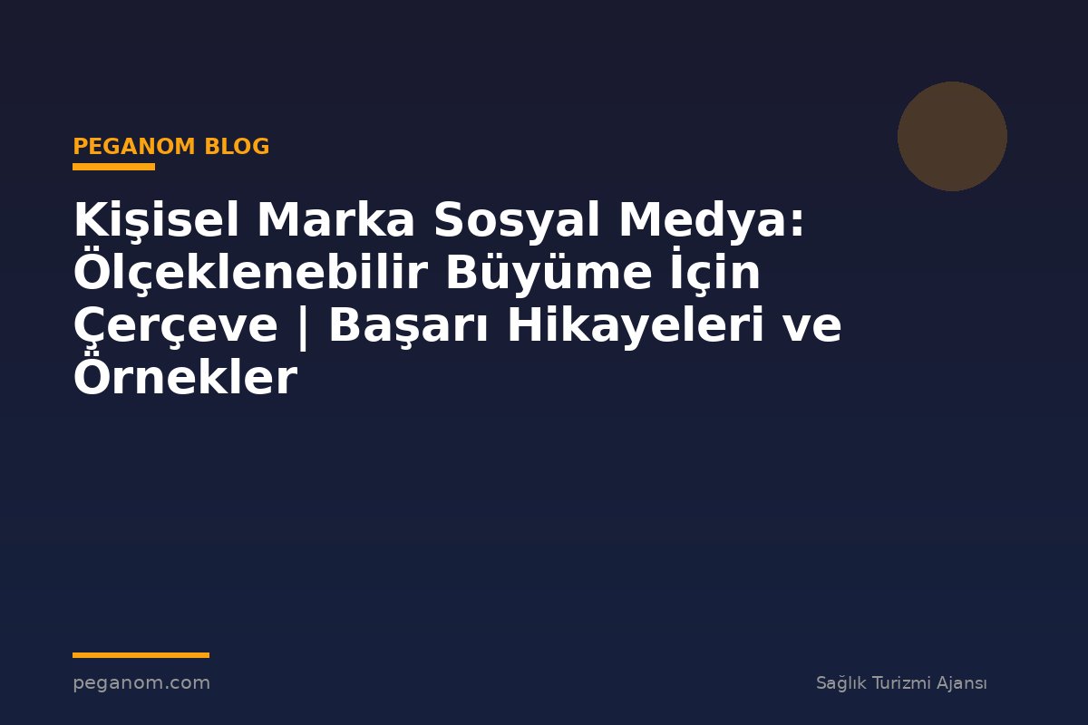 Kişisel Marka Sosyal Medya: Ölçeklenebilir Büyüme İçin Çerçeve | Başarı Hikayeleri ve Örnekler