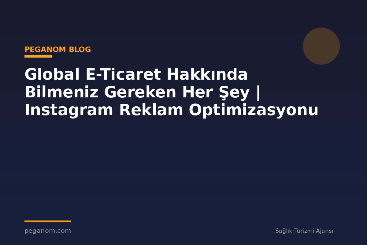 Global E-Ticaret Hakkında Bilmeniz Gereken Her Şey | Instagram Reklam Optimizasyonu