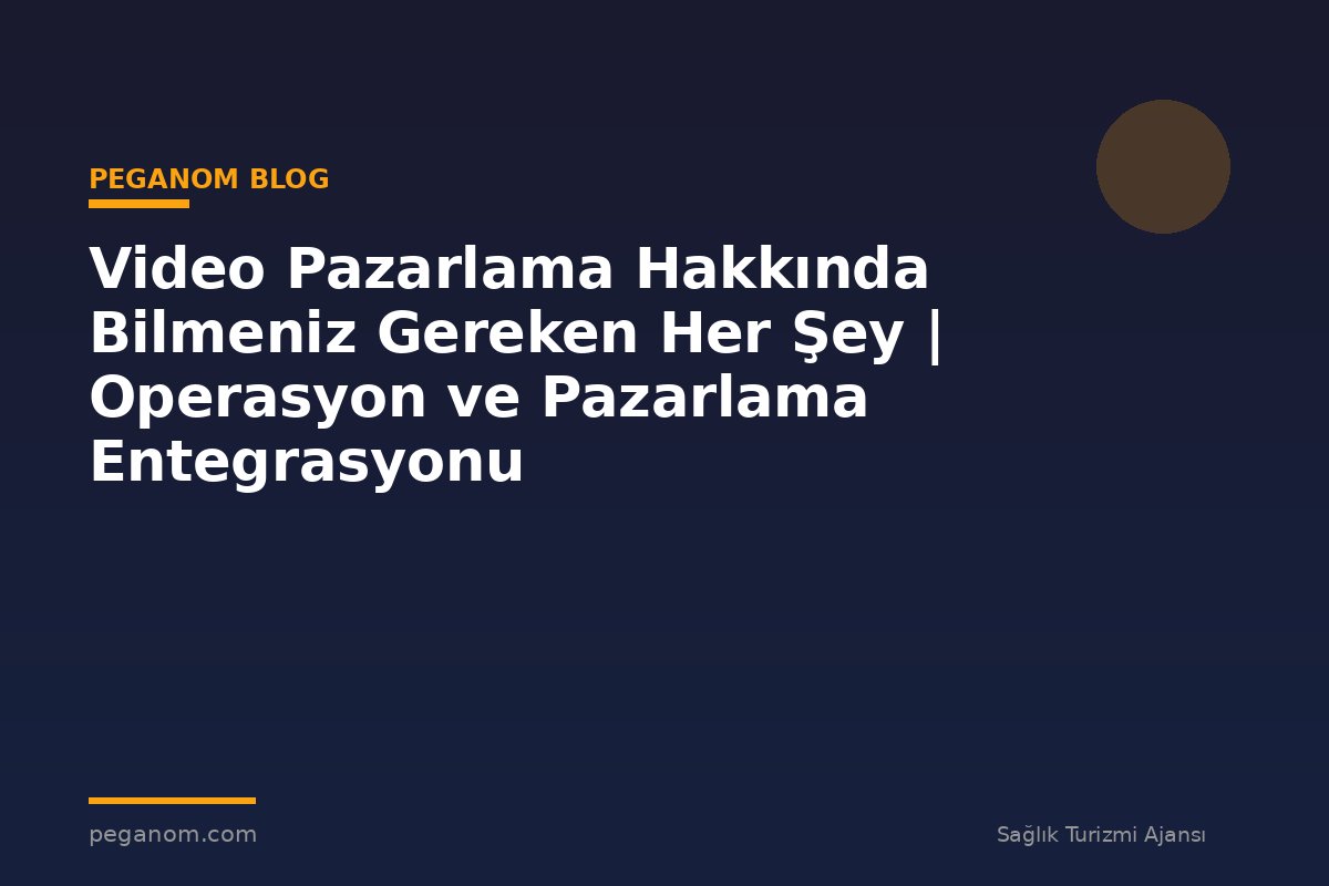 Video Pazarlama Hakkında Bilmeniz Gereken Her Şey | Operasyon ve Pazarlama Entegrasyonu