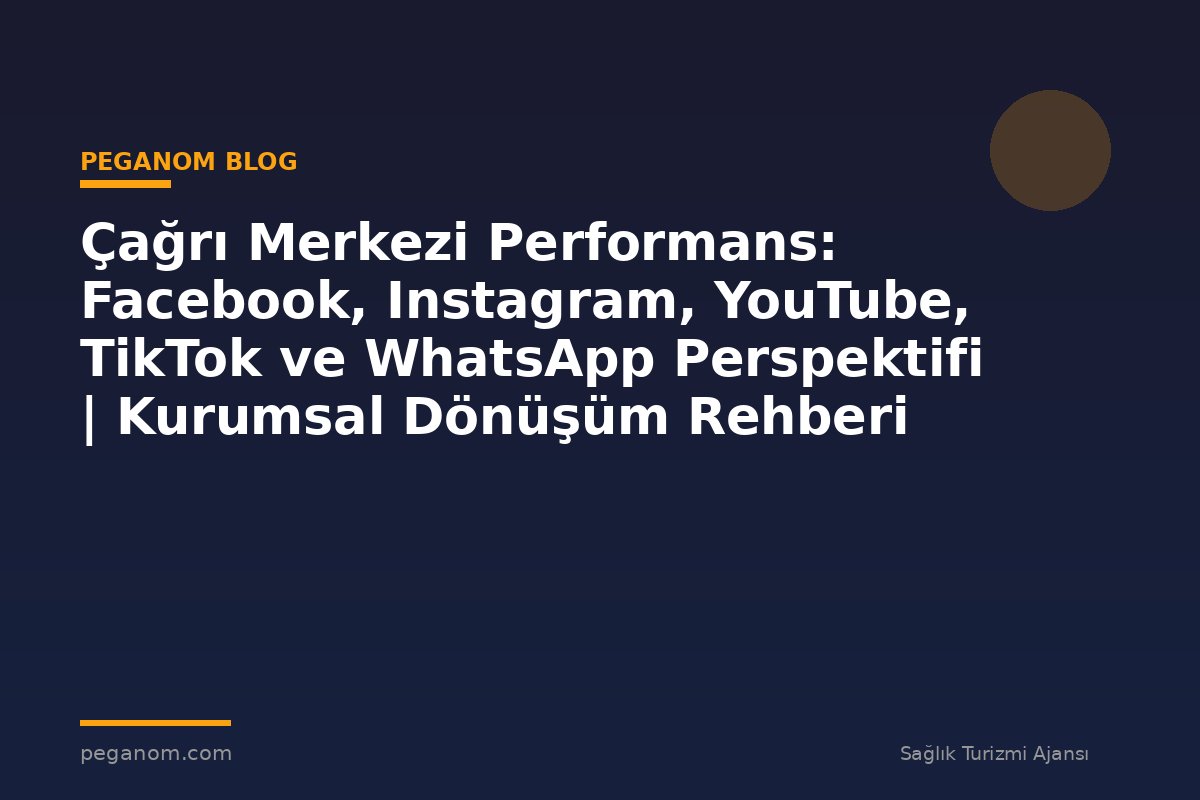 Çağrı Merkezi Performans: Facebook, Instagram, YouTube, TikTok ve WhatsApp Perspektifi | Kurumsal Dönüşüm Rehberi