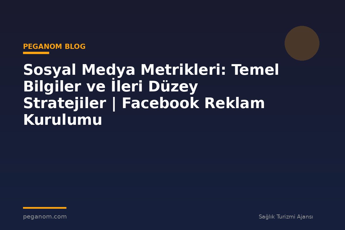 Sosyal Medya Metrikleri: Temel Bilgiler ve İleri Düzey Stratejiler | Facebook Reklam Kurulumu