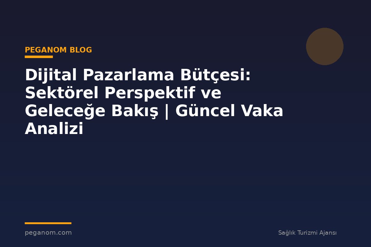 Dijital Pazarlama Bütçesi: Sektörel Perspektif ve Geleceğe Bakış | Güncel Vaka Analizi