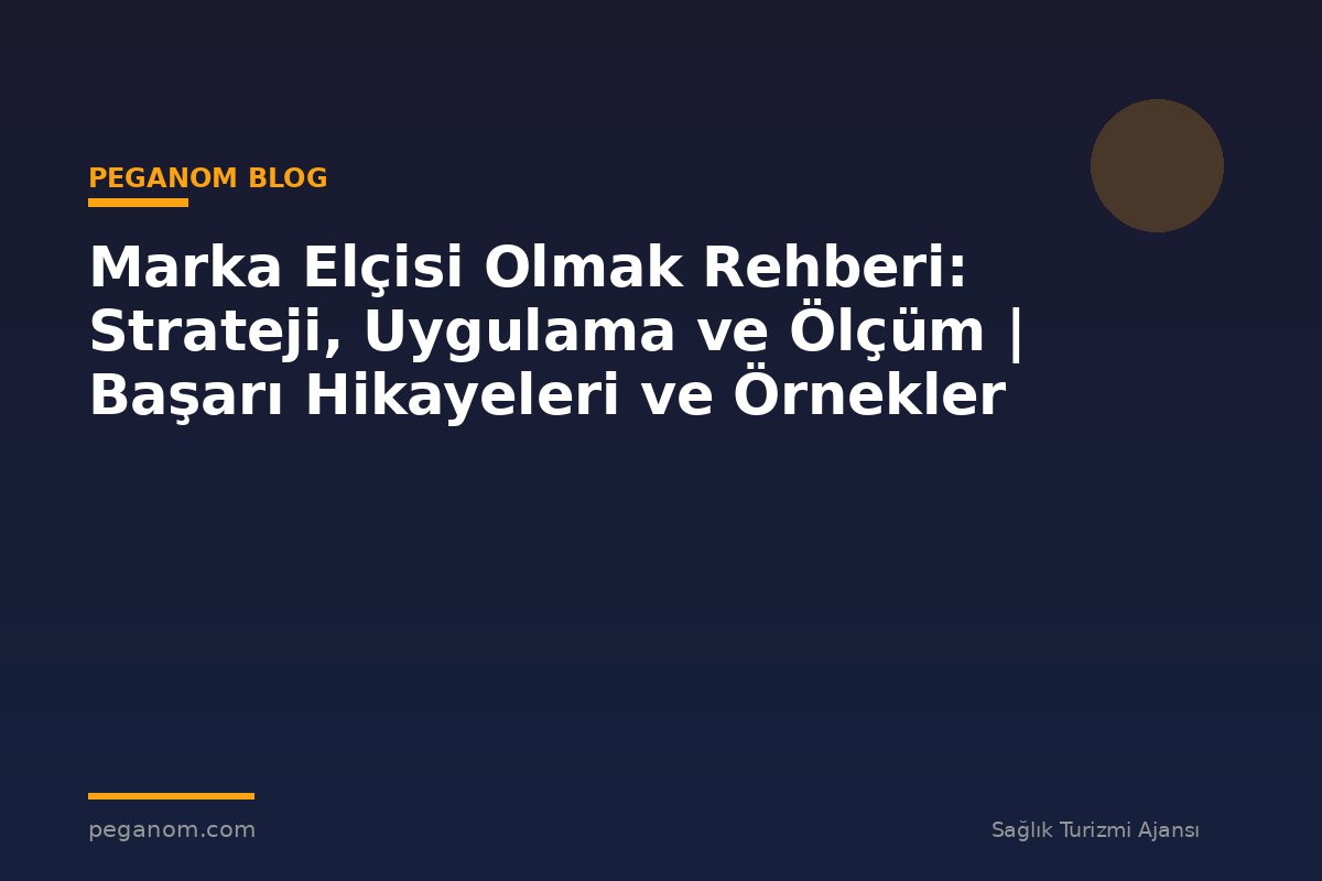 Marka Elçisi Olmak Rehberi: Strateji, Uygulama ve Ölçüm | Başarı Hikayeleri ve Örnekler