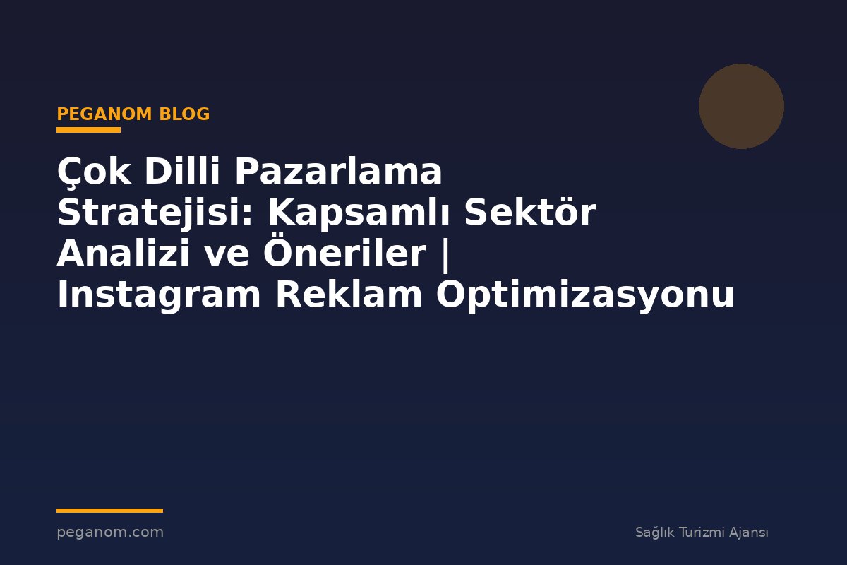 Çok Dilli Pazarlama Stratejisi: Kapsamlı Sektör Analizi ve Öneriler | Instagram Reklam Optimizasyonu