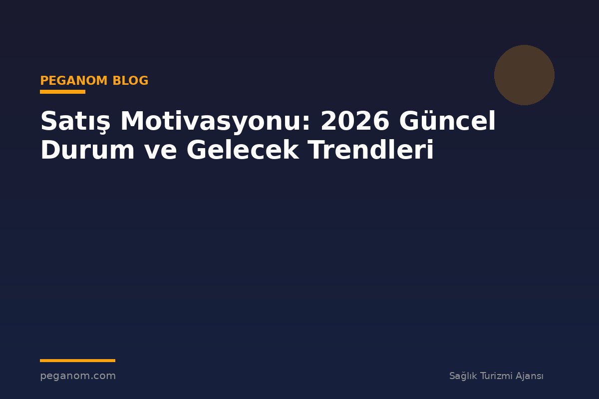 Satış Motivasyonu: 2026 Güncel Durum ve Gelecek Trendleri