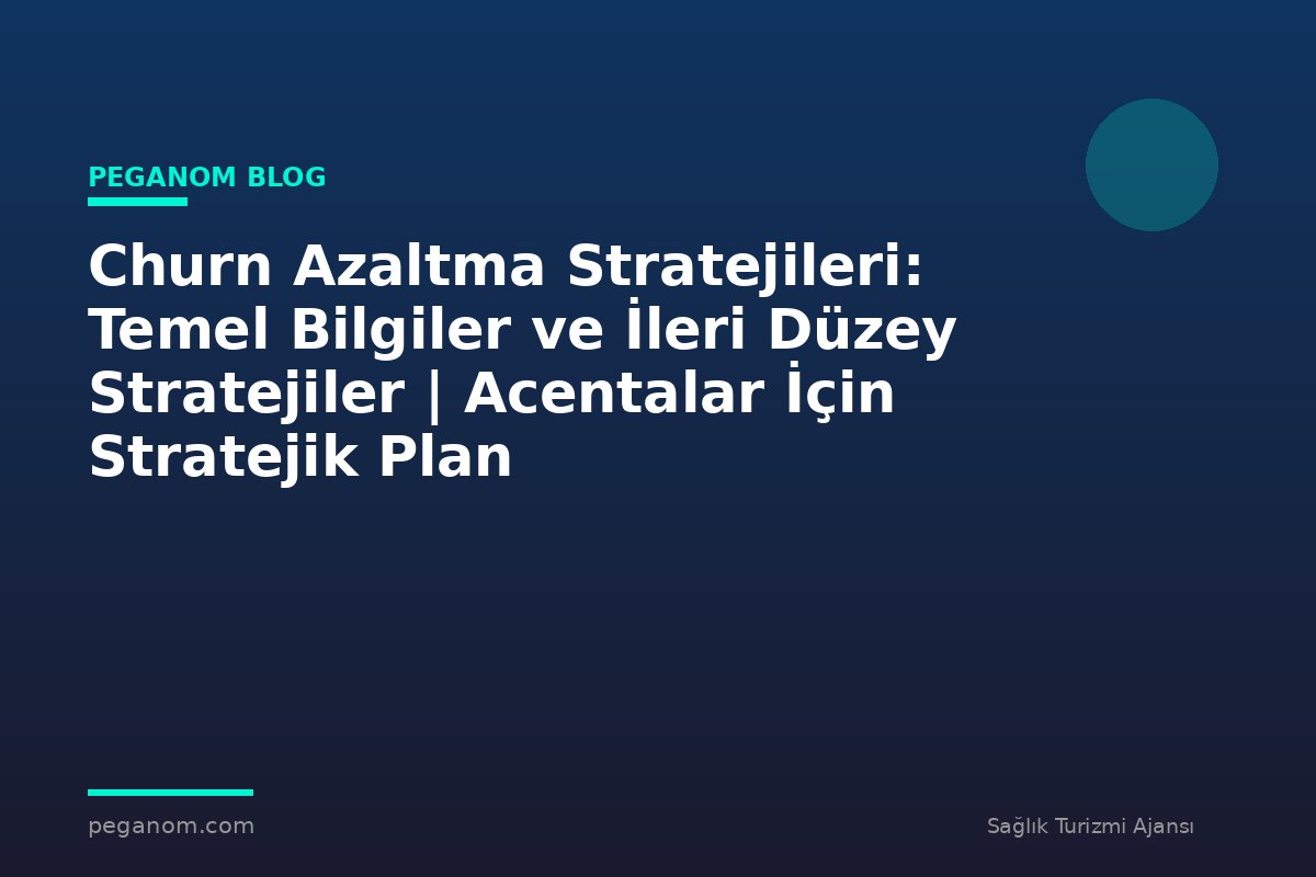 Churn Azaltma Stratejileri: Temel Bilgiler ve İleri Düzey Stratejiler | Acentalar İçin Stratejik Plan
