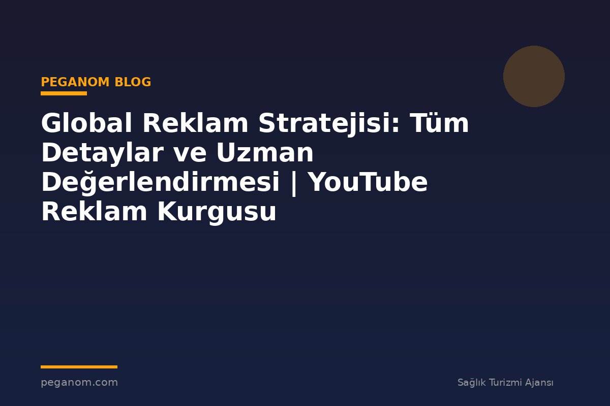 Global Reklam Stratejisi: Tüm Detaylar ve Uzman Değerlendirmesi | YouTube Reklam Kurgusu