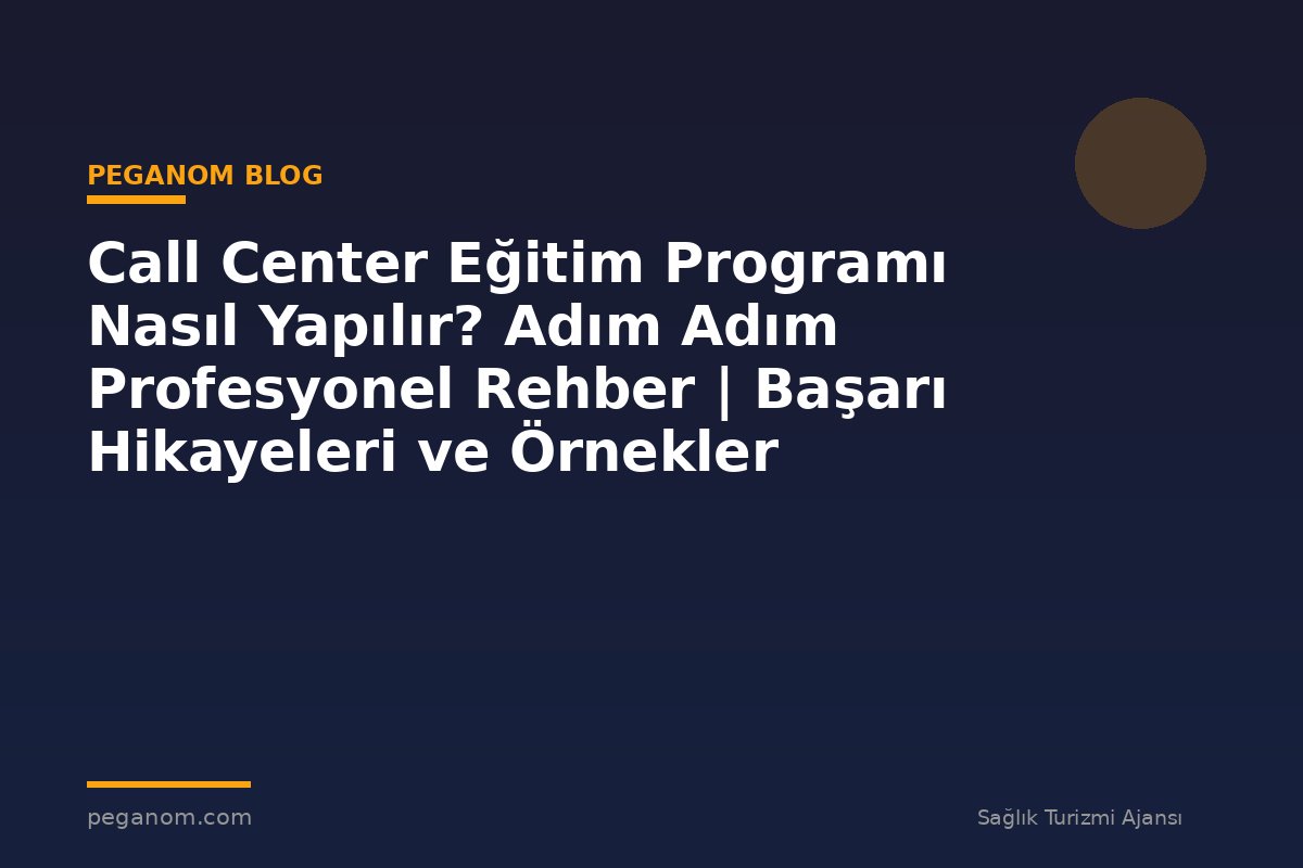 Call Center Eğitim Programı Nasıl Yapılır? Adım Adım Profesyonel Rehber | Başarı Hikayeleri ve Örnekler