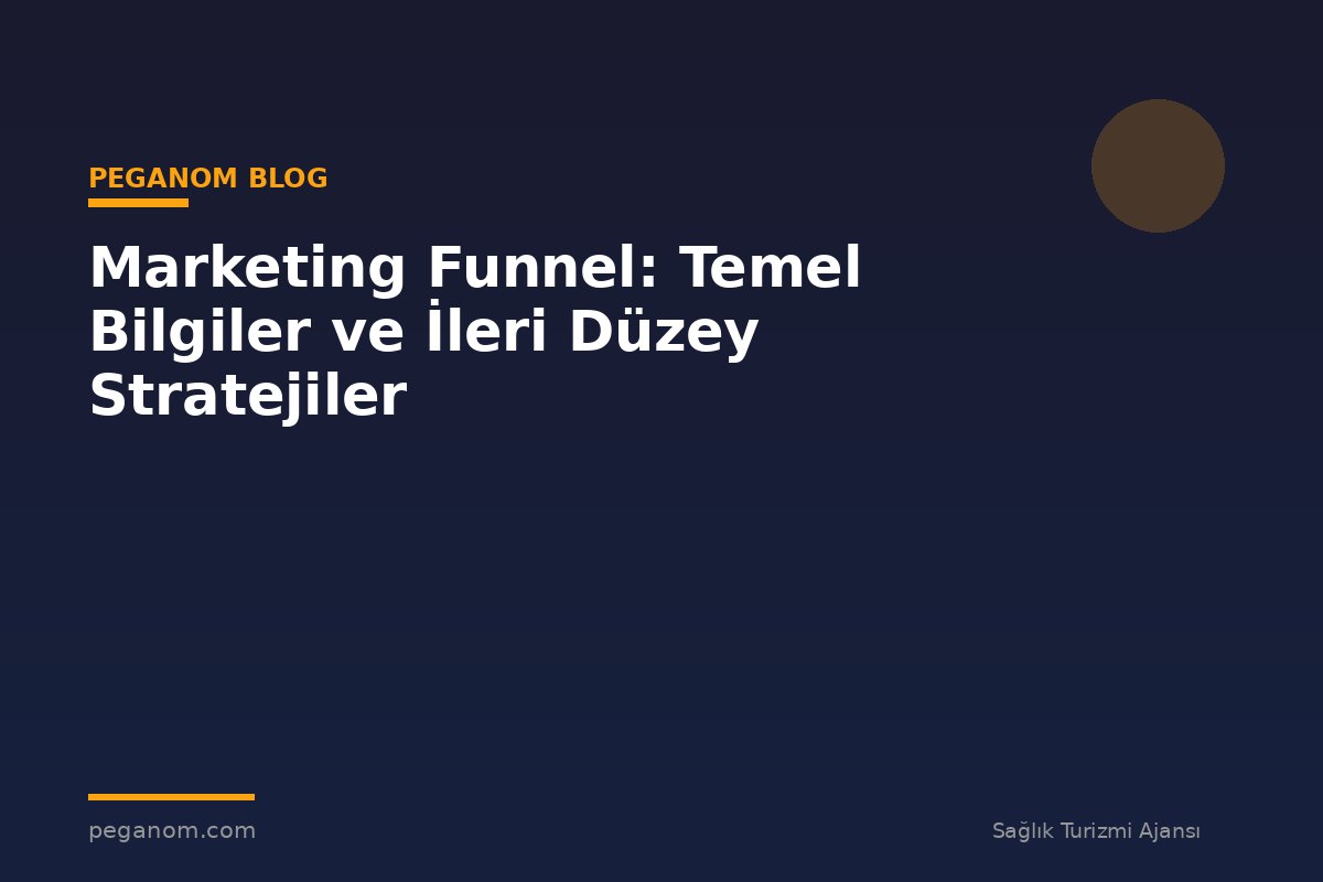 Marketing Funnel: Temel Bilgiler ve İleri Düzey Stratejiler
