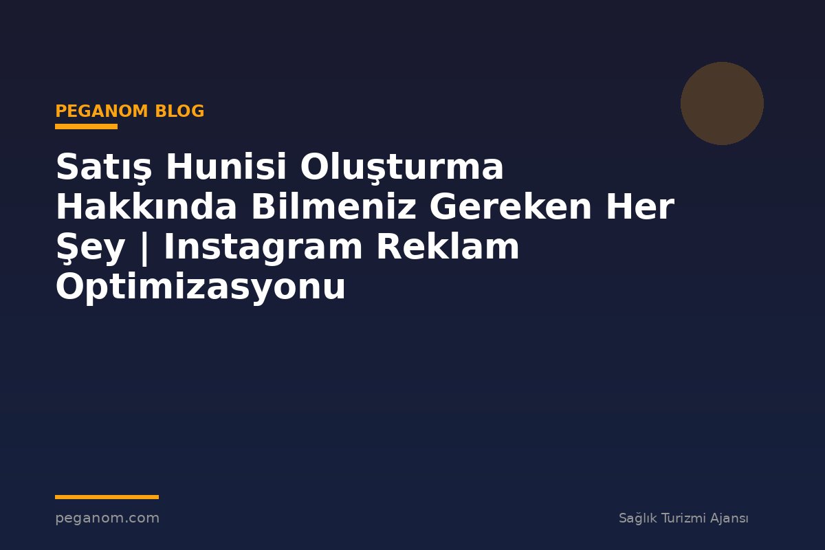 Satış Hunisi Oluşturma Hakkında Bilmeniz Gereken Her Şey | Instagram Reklam Optimizasyonu