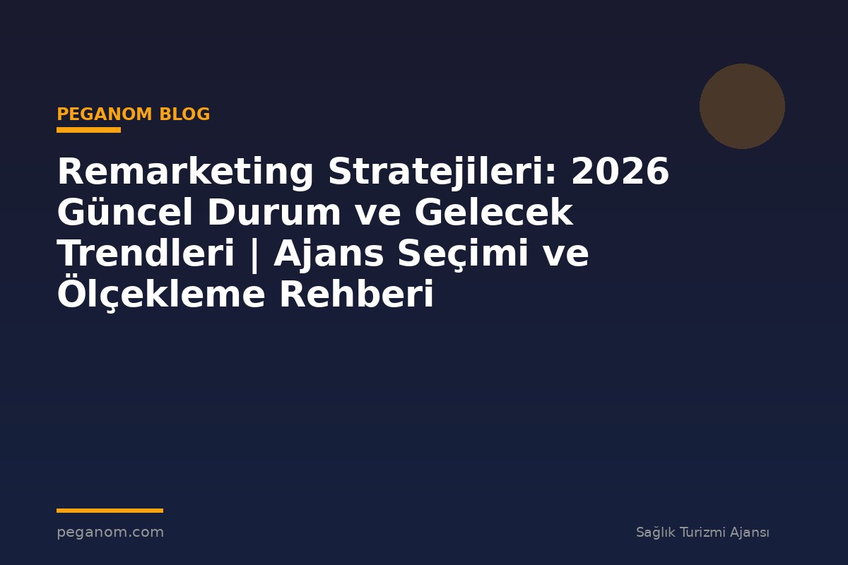 Remarketing Stratejileri: 2026 Güncel Durum ve Gelecek Trendleri | Ajans Seçimi ve Ölçekleme Rehberi