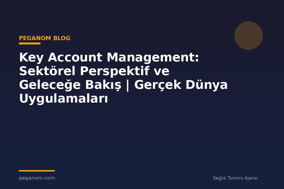 Key Account Management: Sektörel Perspektif ve Geleceğe Bakış | Gerçek Dünya Uygulamaları